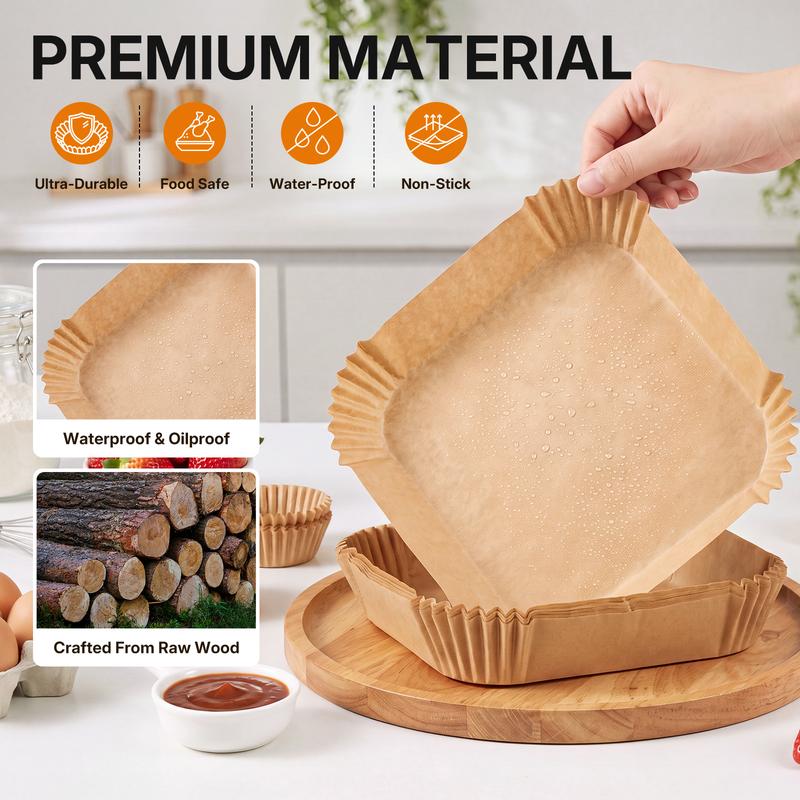 Air Fryer Paper Liners™- 100Pcs