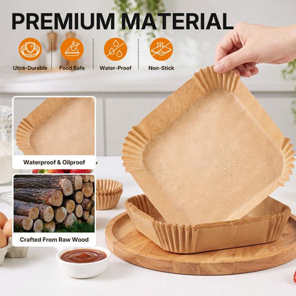 Air Fryer Paper Liners™- 100Pcs