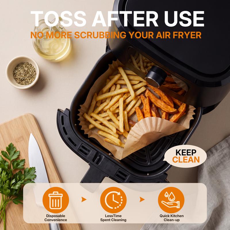 Air Fryer Paper Liners™- 100Pcs