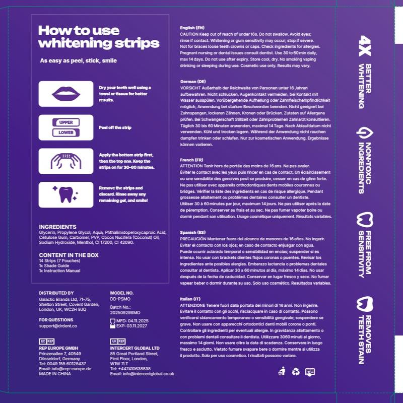 PurplePolish™ Smile Strips - Direct Dealz Online Store